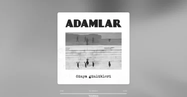 Adamlar - Yoruldum Şarkı Sözleri