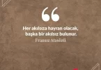 Her akılsıza hayran olacak, başka bir akılsız bulunur. Fransız Atasözü
